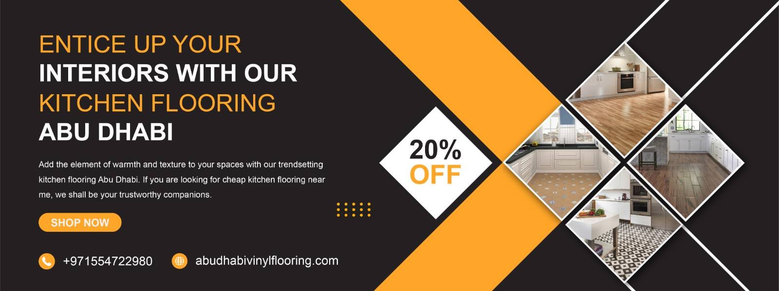 Entice Up Your Interiors With Our Kitchen Flooring Abu Dhabi