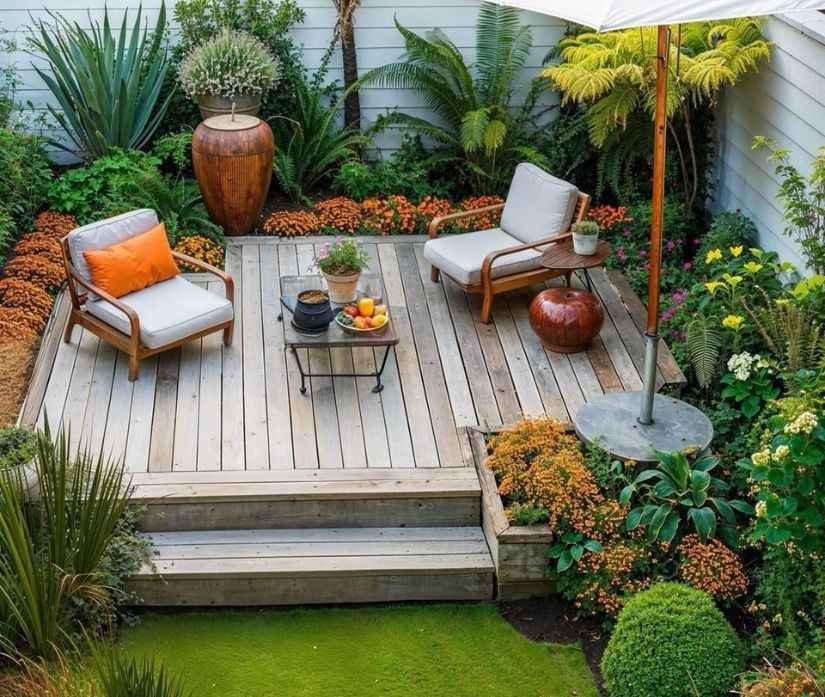 Pergola Decking Mohammed Bin Zayed