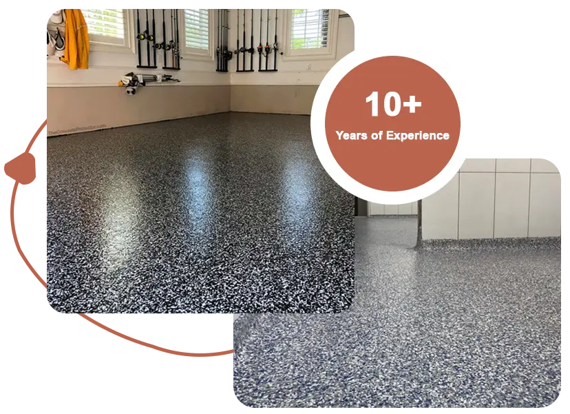 Decorative epoxy floor Al Raha