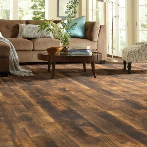 Chestnut Brown Rustic planks for livingroom in Yas Island