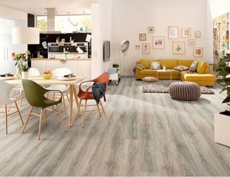 Grey Oak Matte planks for livingroom in Reem Island