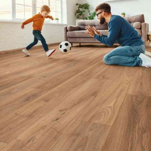 Honey Oak Natural planks for livingroom in Mohammed Bin Zayed City