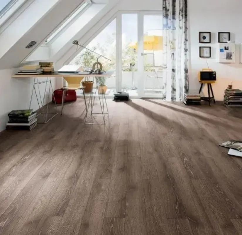 Walnut Brown Contemporary planks for study in Al Raha Beach