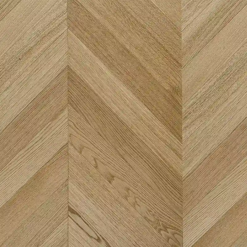 European Oak Chevron Parquet Close