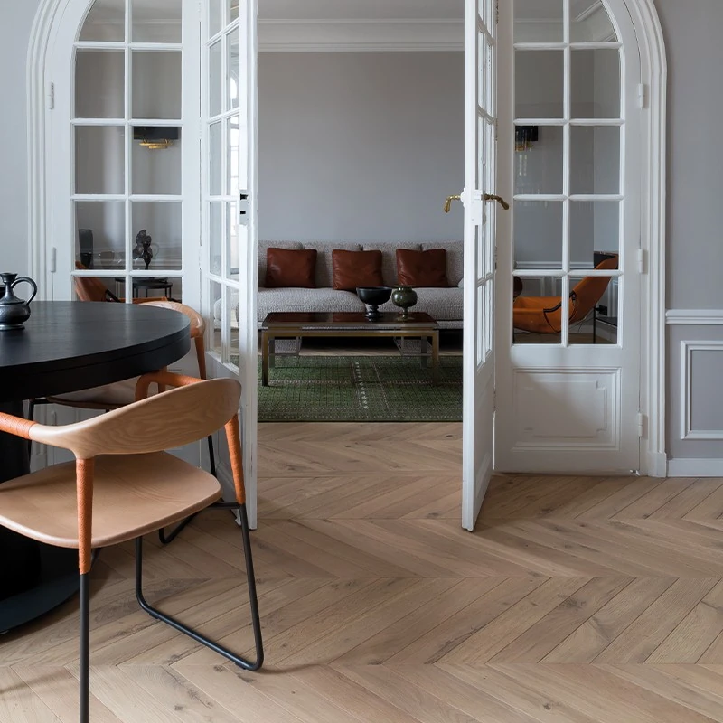 Hermitage Oak Herringbone Parquet