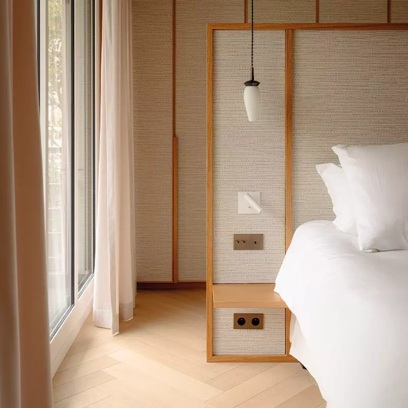 Select Oak Chevron Flooring