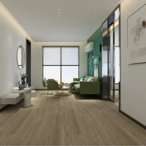 LVT Flooring installation in Al Raha Beach