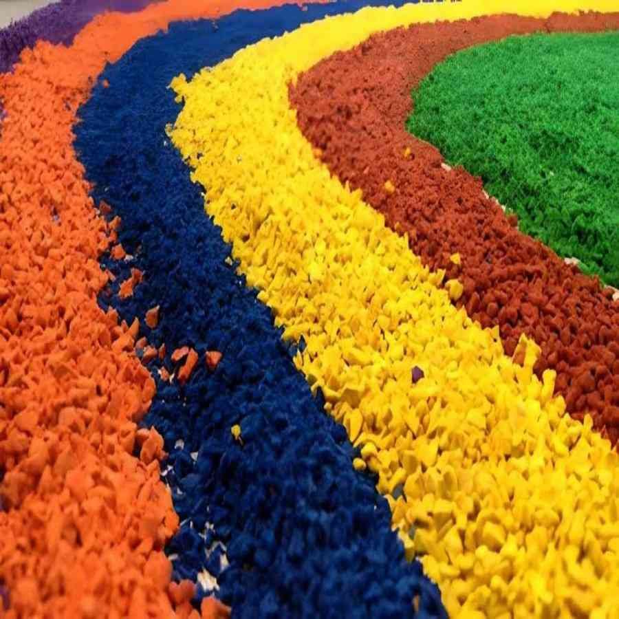 Outdoor EPDM Playground Flooring View