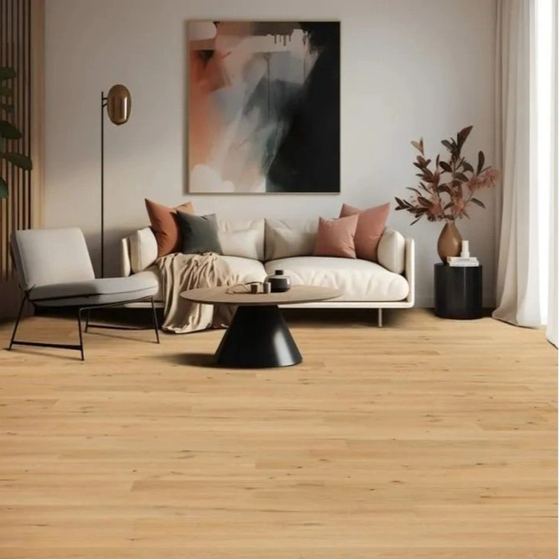 Soft Beige Oak Wooden Flooring