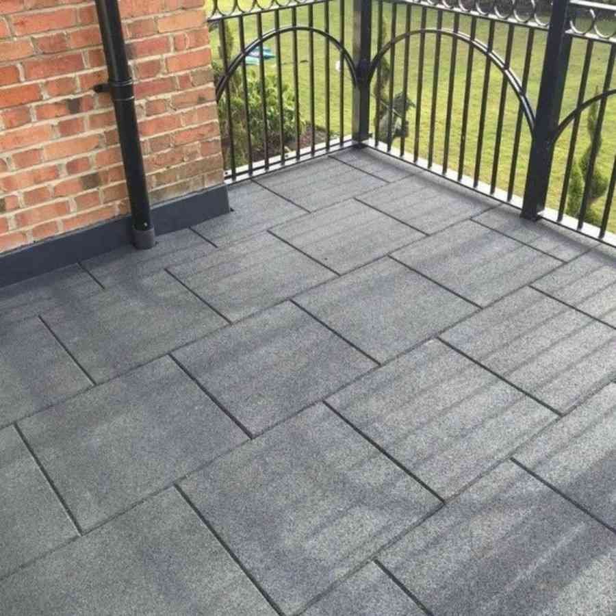 Terrace Rubber Flooring Tiles