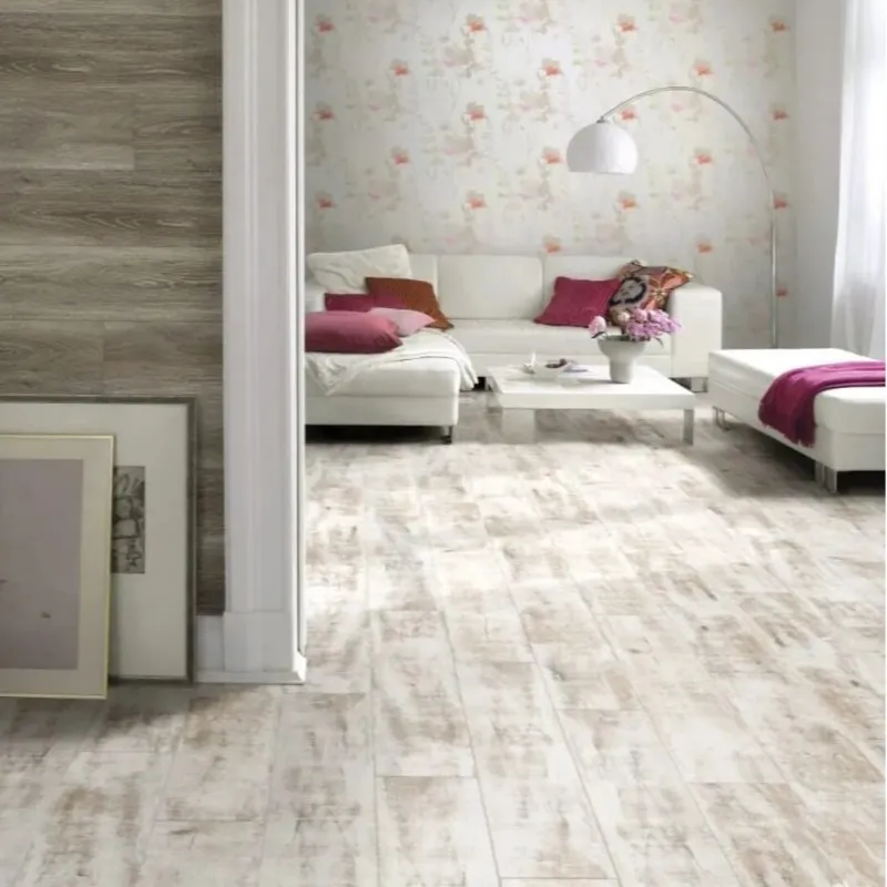 Whitewashed Ash Wood Flooring