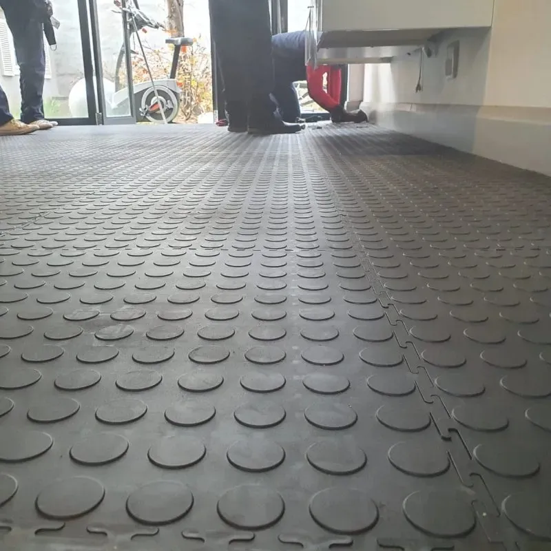 Classic Stud Rubber Floor Tiles
