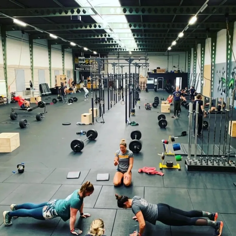 Commercial Gym Rubber Floor Tiles