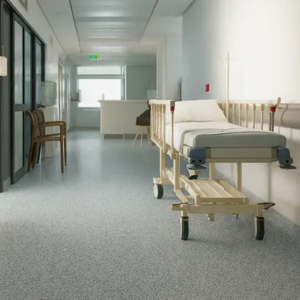 Hospital Corridor Vinyl Flooring