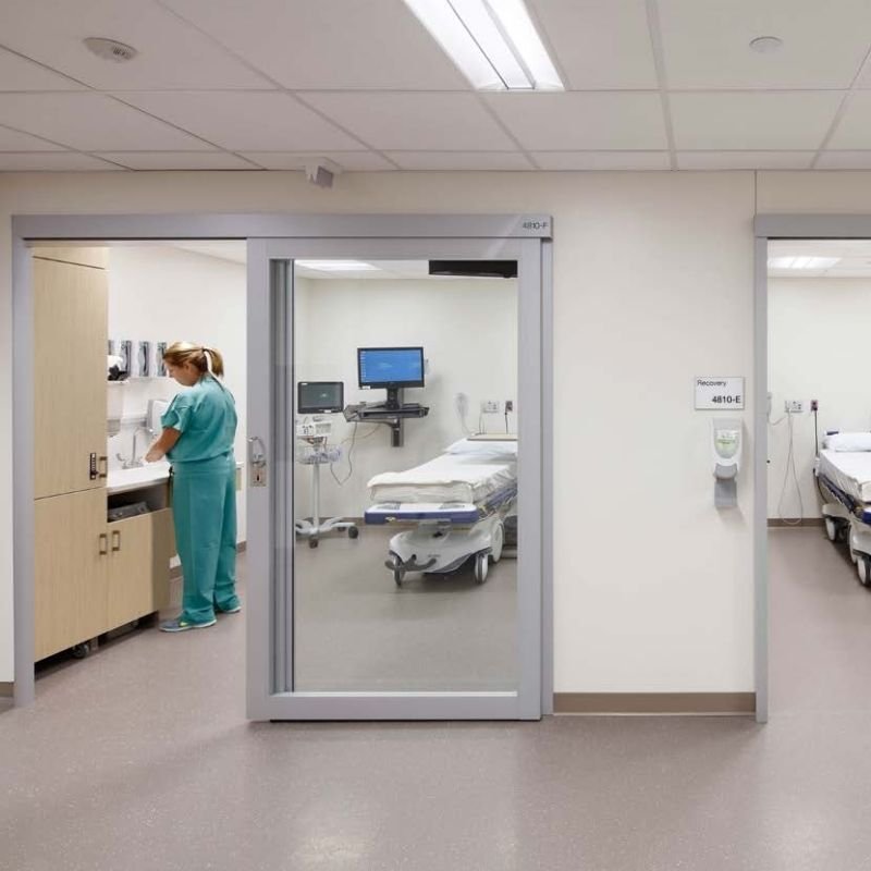Hospital Patient Room Vinyl Flooring