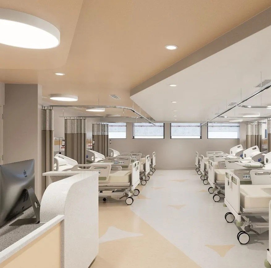 Hospital Ward Vinyl Flooring