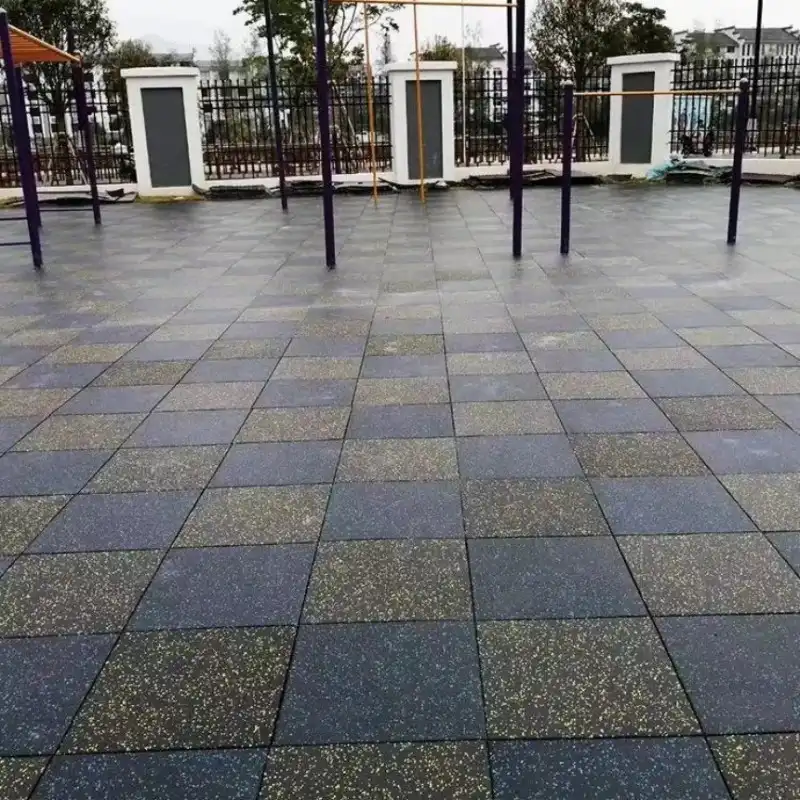 Outdoor Rubber Flooring Tiles