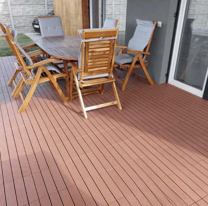 Outdoor Seating Area Deck Boards