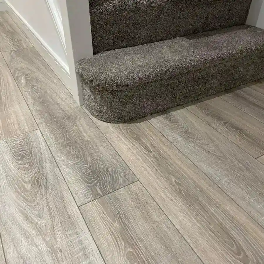 Grey Oak Laminate Flooring View