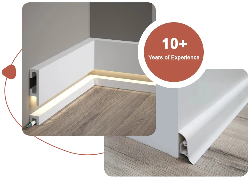 PVC Skirting Installation in Al Reem Island