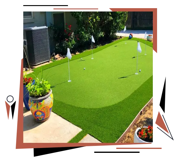 Synthetic Grass in Al Raha Beach