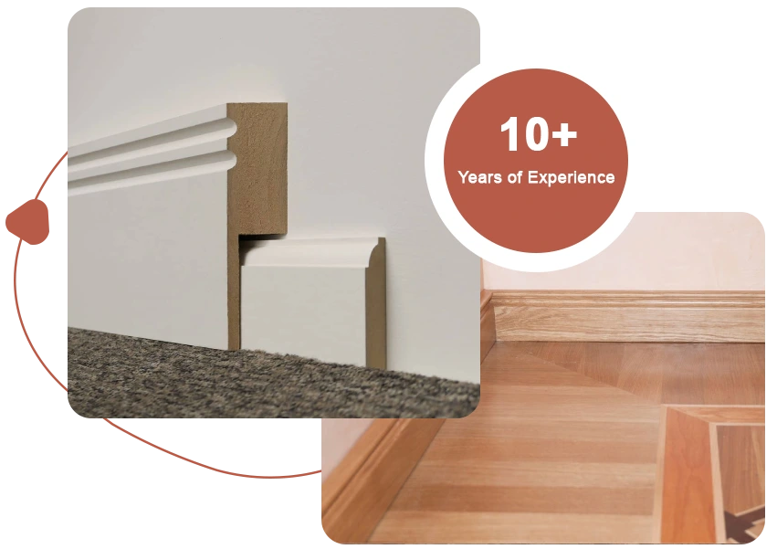 Wood Skirting in Al Reem Island