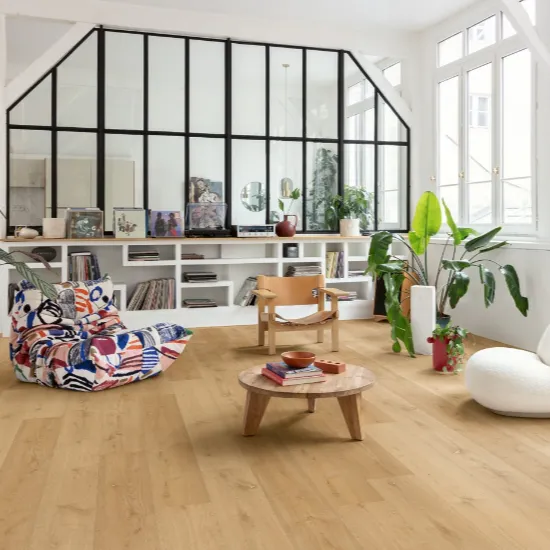 Elegant Oak Natural Vinyl Flooring