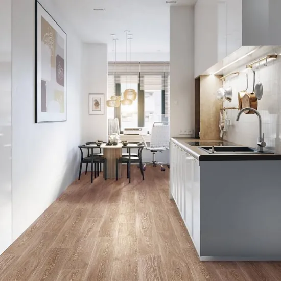 Rustic Wood Vinyl Sheet Flooring